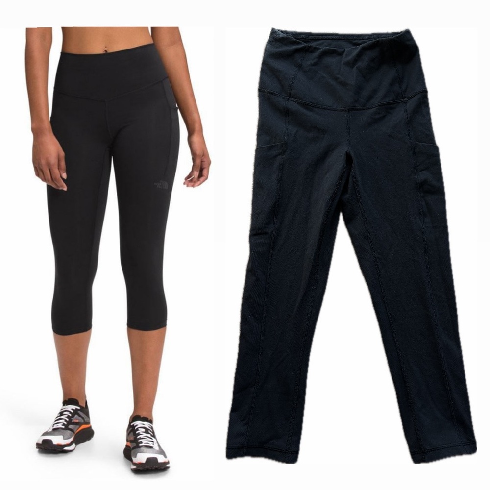 The North Face Motivation FlashDry Capri Pocket Active Tights Black Small